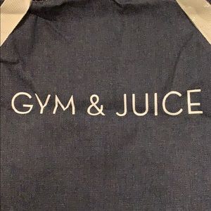 Gym and juice Jean bag